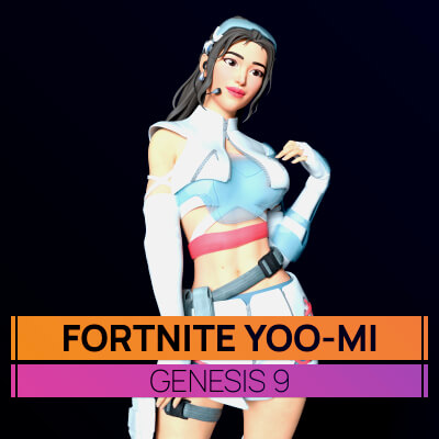 Fortnite Yoo-Mi for Genesis 9