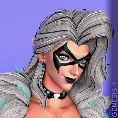 Marvel Rivals Black Cat for Genesis 9