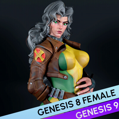 Marvel Rivals Rogue for Genesis 8 and 9