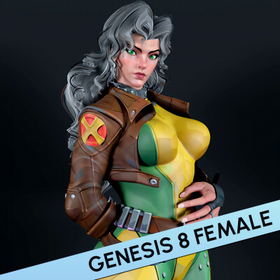 Marvel Rivals Rogue for Genesis 8 Female