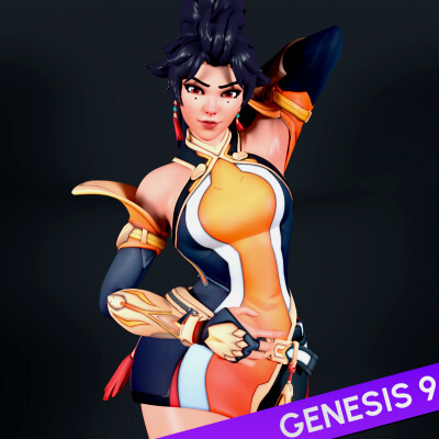 Overwatch Anran for Genesis 9