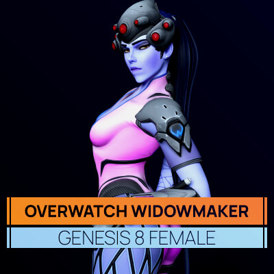 Overwatch Widowmaker for Genesis 8 Female