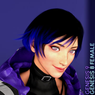 Tekken 8 Reina Mishima for Genesis 8 and 9