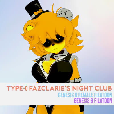 Type-0 Fazclarie Night Club for Genesis 8 and 9Filatoon