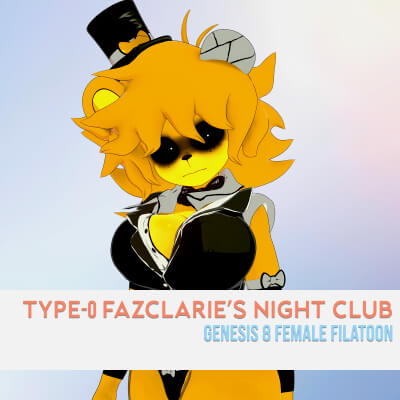 Type-0 Fazclarie Night Club for Genesis 8 Female Filatoon