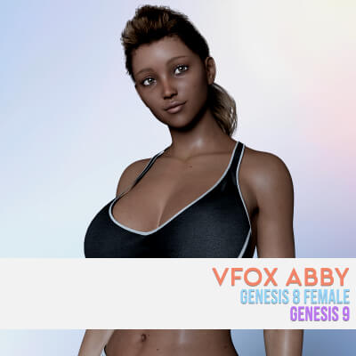 VFox Abby for Genesis 8 and 9
