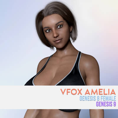 VFox Amelia For Genesis 8 and 9