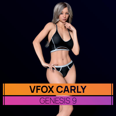 VFox Carly for Genesis 9 by VFoxGames