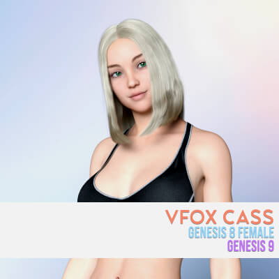 VFox Cass For Genesis 8 and 9