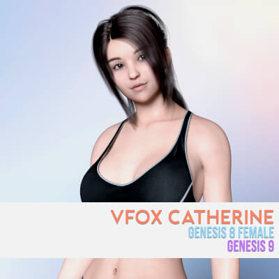 Vfox Catherine for Genesis 8 and 9 by VFoxGames