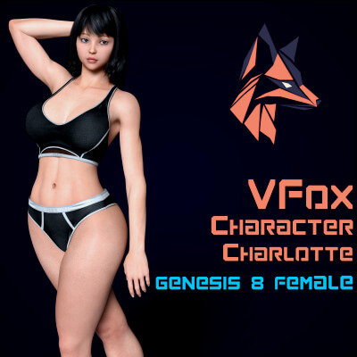 VFox Charlotte for Genesis 8 Female