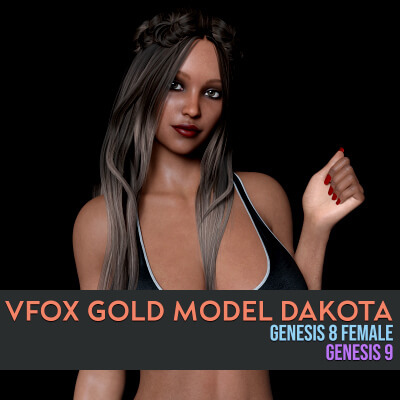 VFox Gold Model Dakota for Genesis 8 and 9