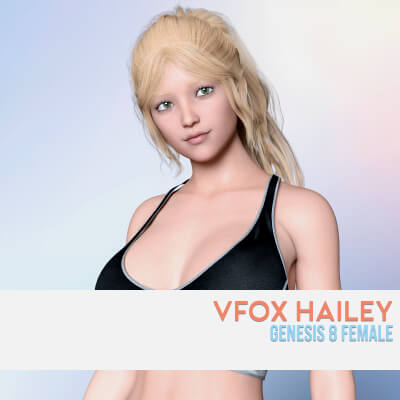 Vfox Hailey for Genesis 8 Female by VFoxGames