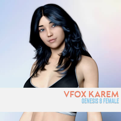 Vfox Karem for Genesis 8 Female Version 2.0 by VFoxGames