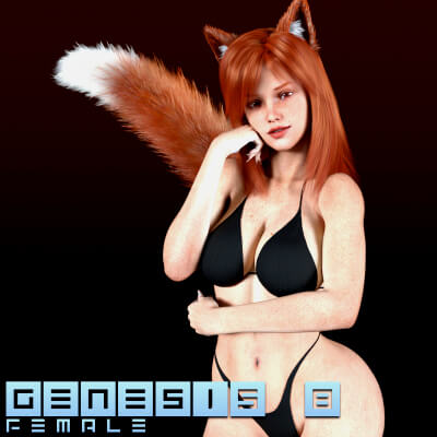 VFox Kitsune for Genesis 8 Female