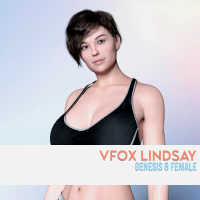 Vfox Lindsay for Genesis 8 Female Version 2.0 by VFoxGames