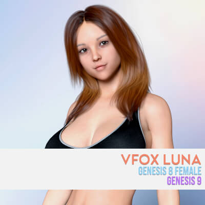 Vfox Luna for Genesis 8 and 9 6 Month Anniversary by VFoxGames