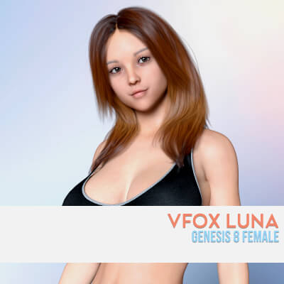 VFox Luna for Genesis 8 Female 6 Month Anniversary by VFoxGames