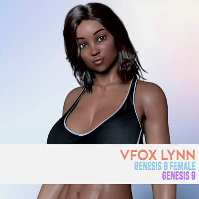 Vfox Lynn for Genesis 8 and 9 Version 2.0 by VFoxGames
