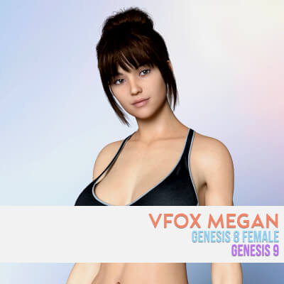 VFox Megan for Genesis 8 and 9