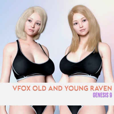 Vfox Old and Young Raven for Genesis 9 by VFoxGames