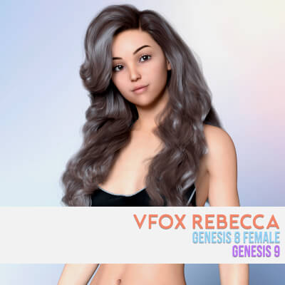 Vfox Rebecca for Genesis 8 and 9 by VFoxGames