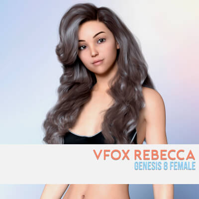 Vfox Rebecca for Genesis 8 Female by VFoxGames