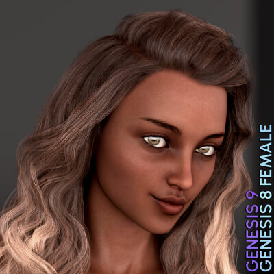VFox Samantha for Genesis 8 and 9 by VFoxGames