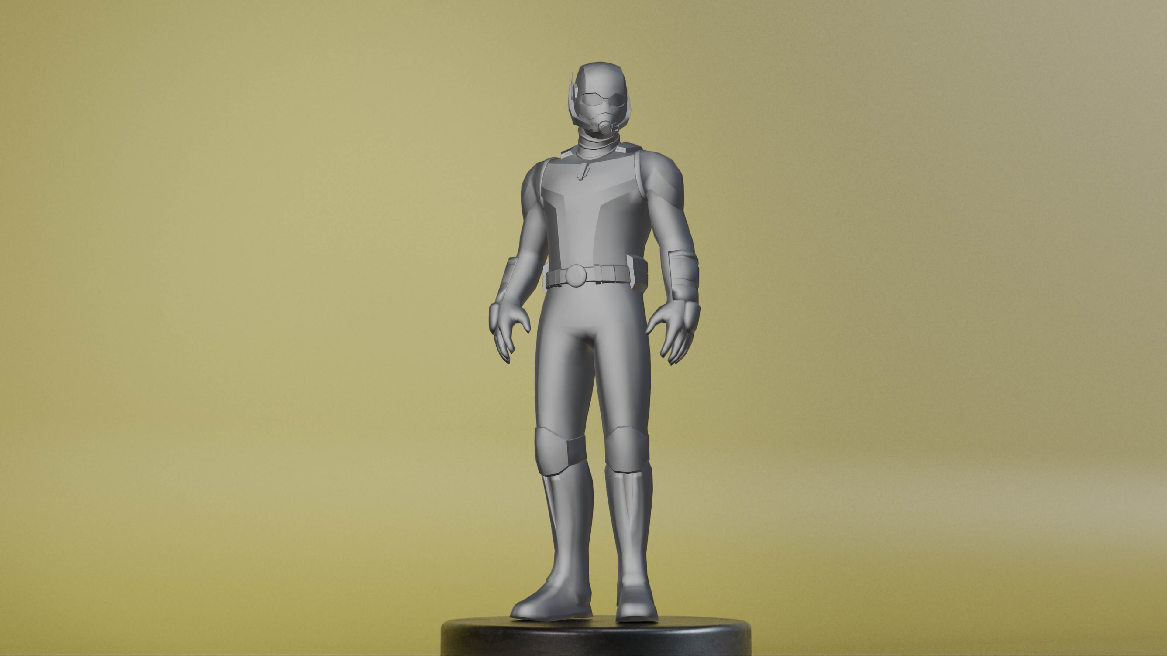 Ant-Man - Scott Lang 3D Model by VFXMatrix