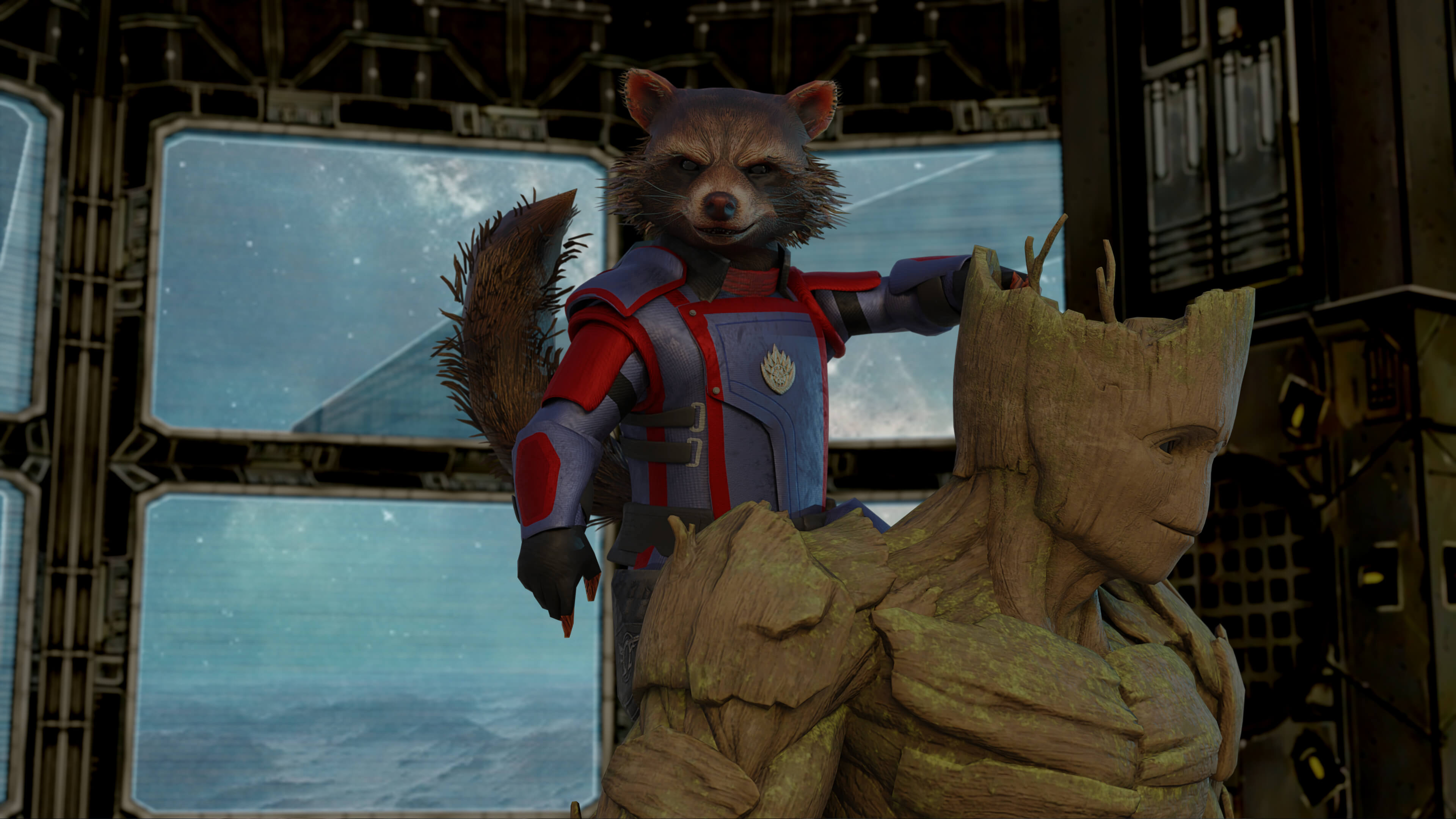 Rocket Racoon Model Rocket Raccoon - 3D Model by VFXMatrix