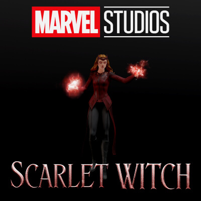 Scarlet Witch - 3D Model by VFXMatrix