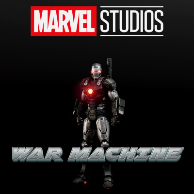 War Machine - James Rhodes 3D Model by VFXMatrix