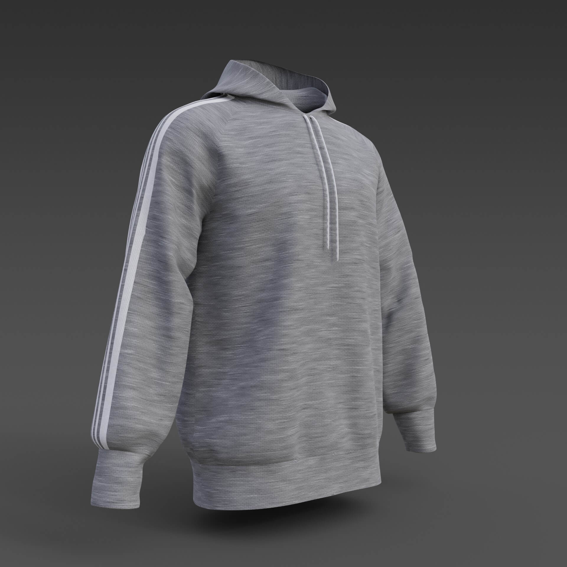 Male Hoodie Sweatshirt 3d Model By Vicky180 