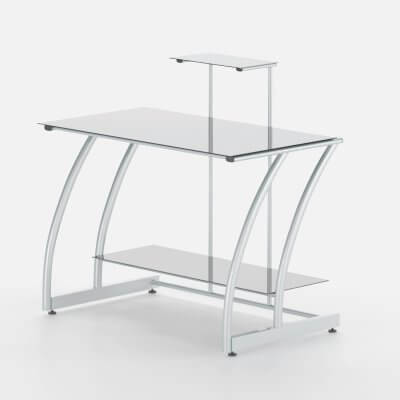 Computer Table - Free 3D Model by ViktorB