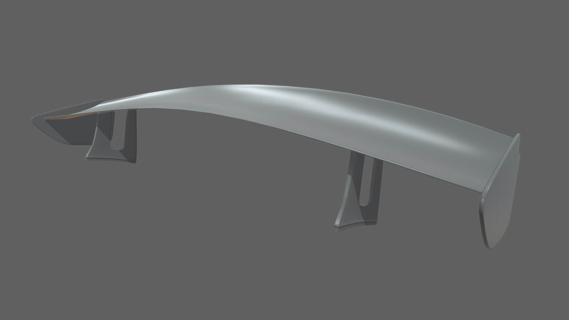 Car Spoiler 08 3D Print Model by ViperJr3D