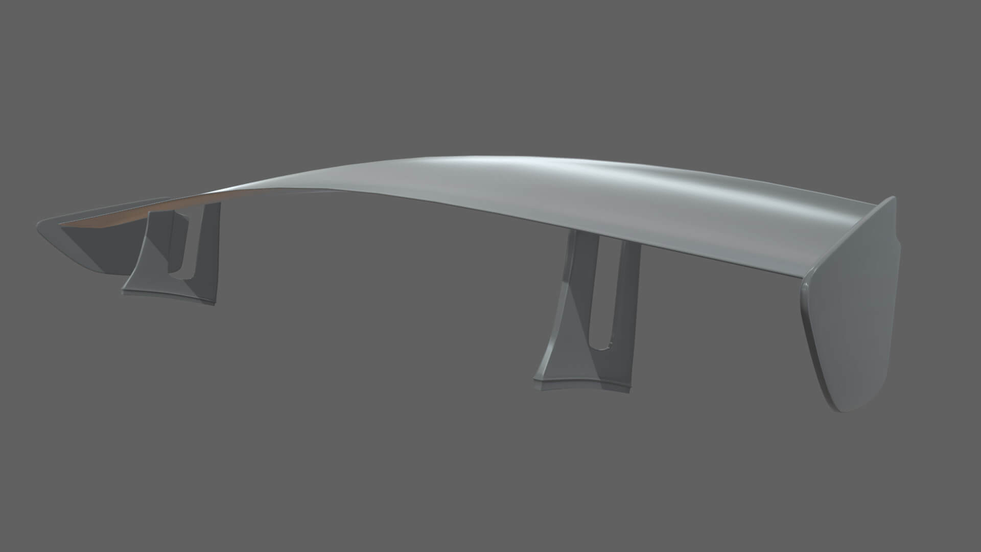 Car Spoiler 08 3D Print Model by ViperJr3D