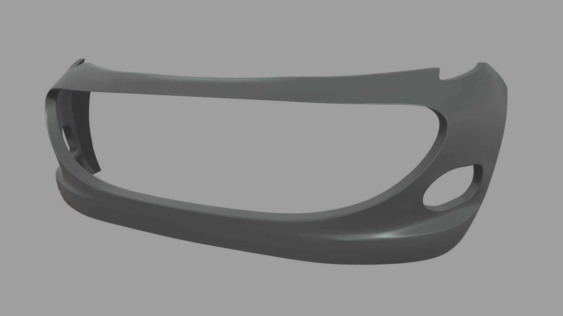 Front Bumper Custom 01 3D Print Model by ViperJr3D