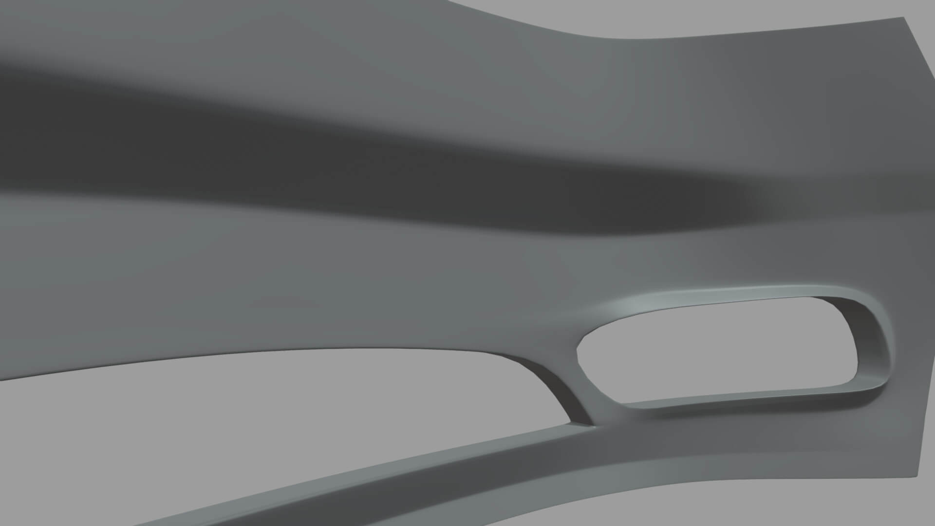 Front Bumper Custom 02 - 3D Print Model by ViperJr3D