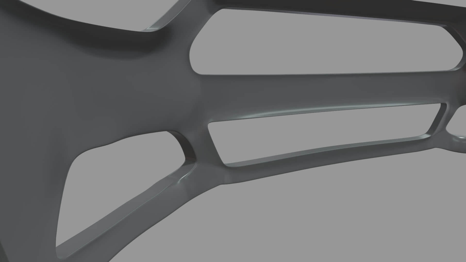 Front Bumper Ford Mustang Custom - 3D Model by ViperJr3D