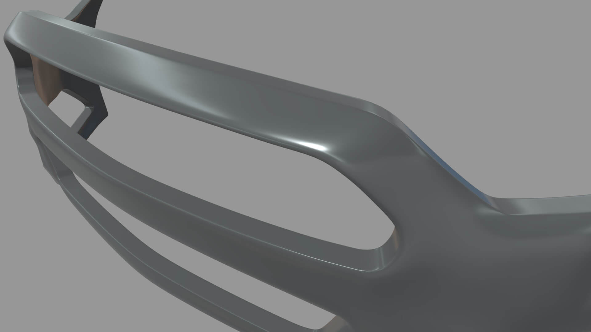 Front Bumper Ford Mustang Custom - 3D Model by ViperJr3D