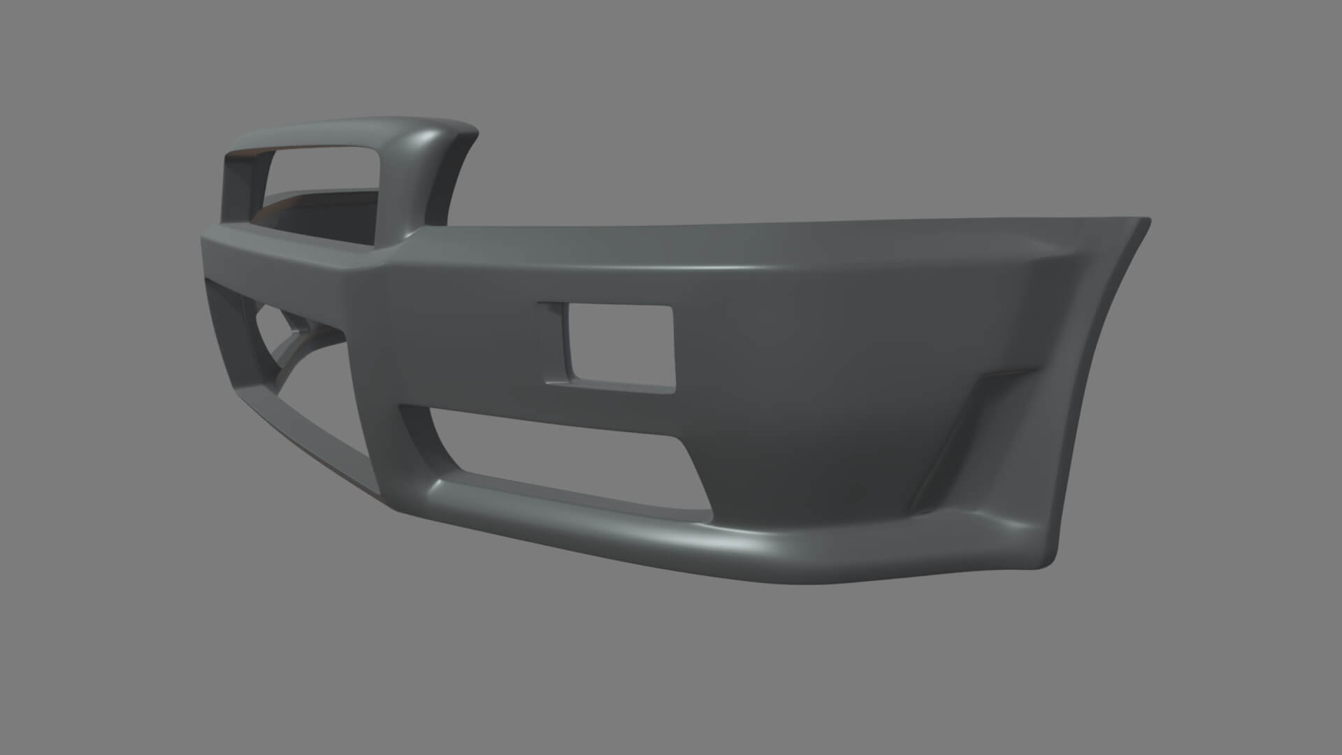 Front Bumper Nissan Skyline Custom - 3D Model by ViperJr3D