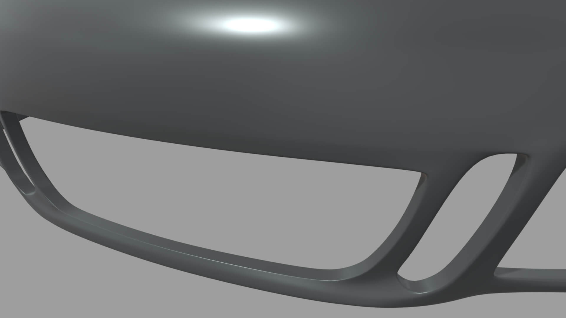 Front Bumper Porsche Custom - 3D Print Model by ViperJr3D