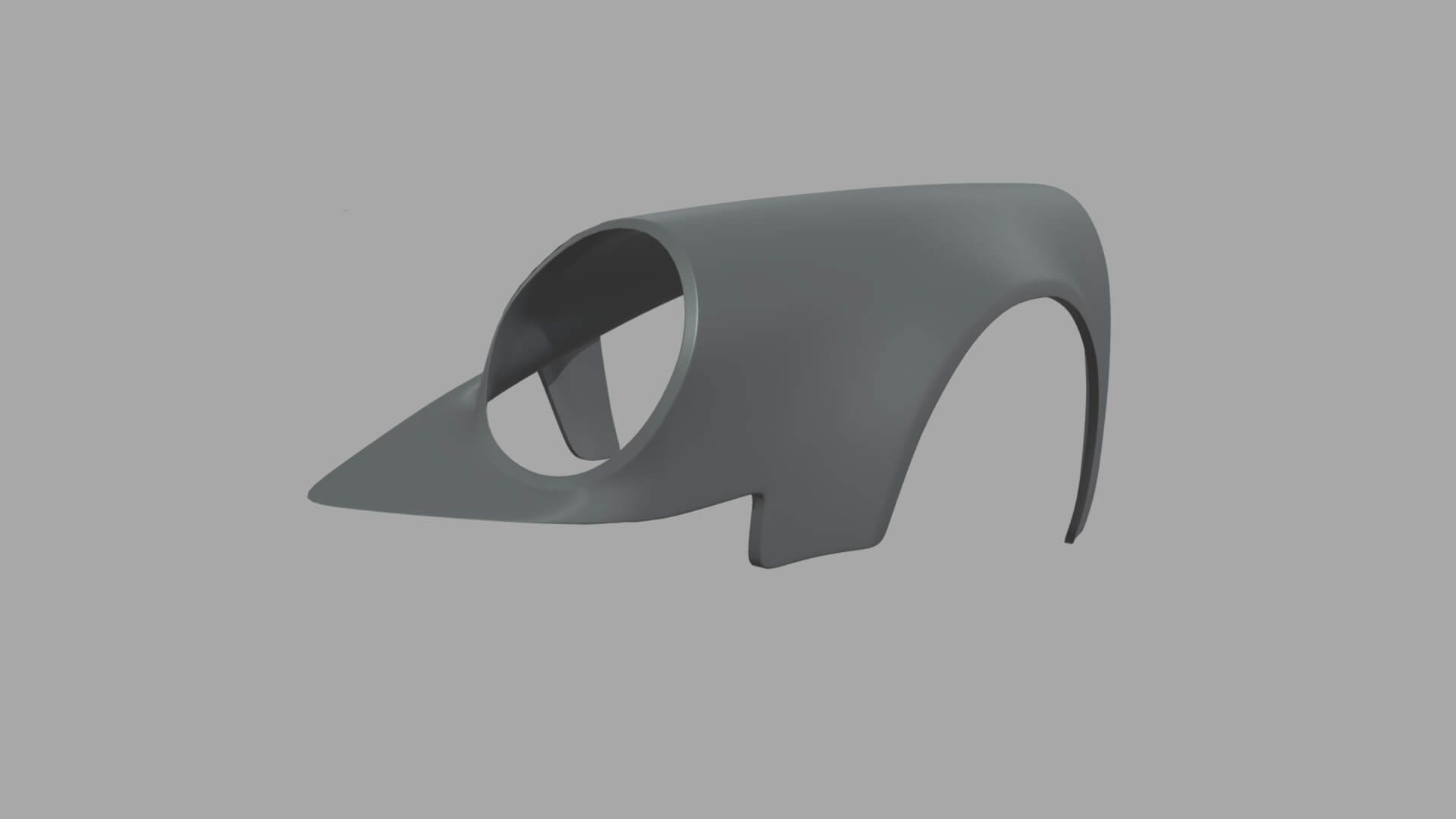 Front Fender Porsche Custom 3D Print Model by ViperJr3D