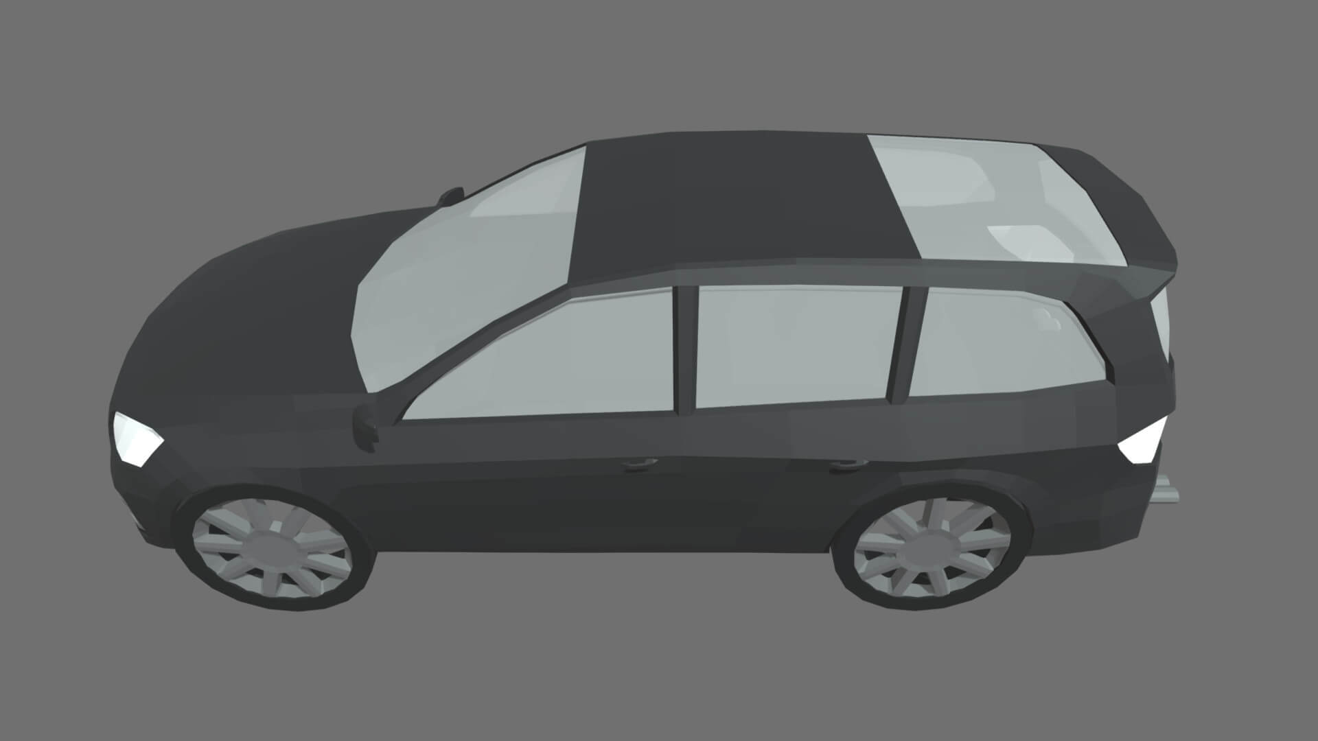 Low Poly Car 02 - 3D Model by ViperJr3D