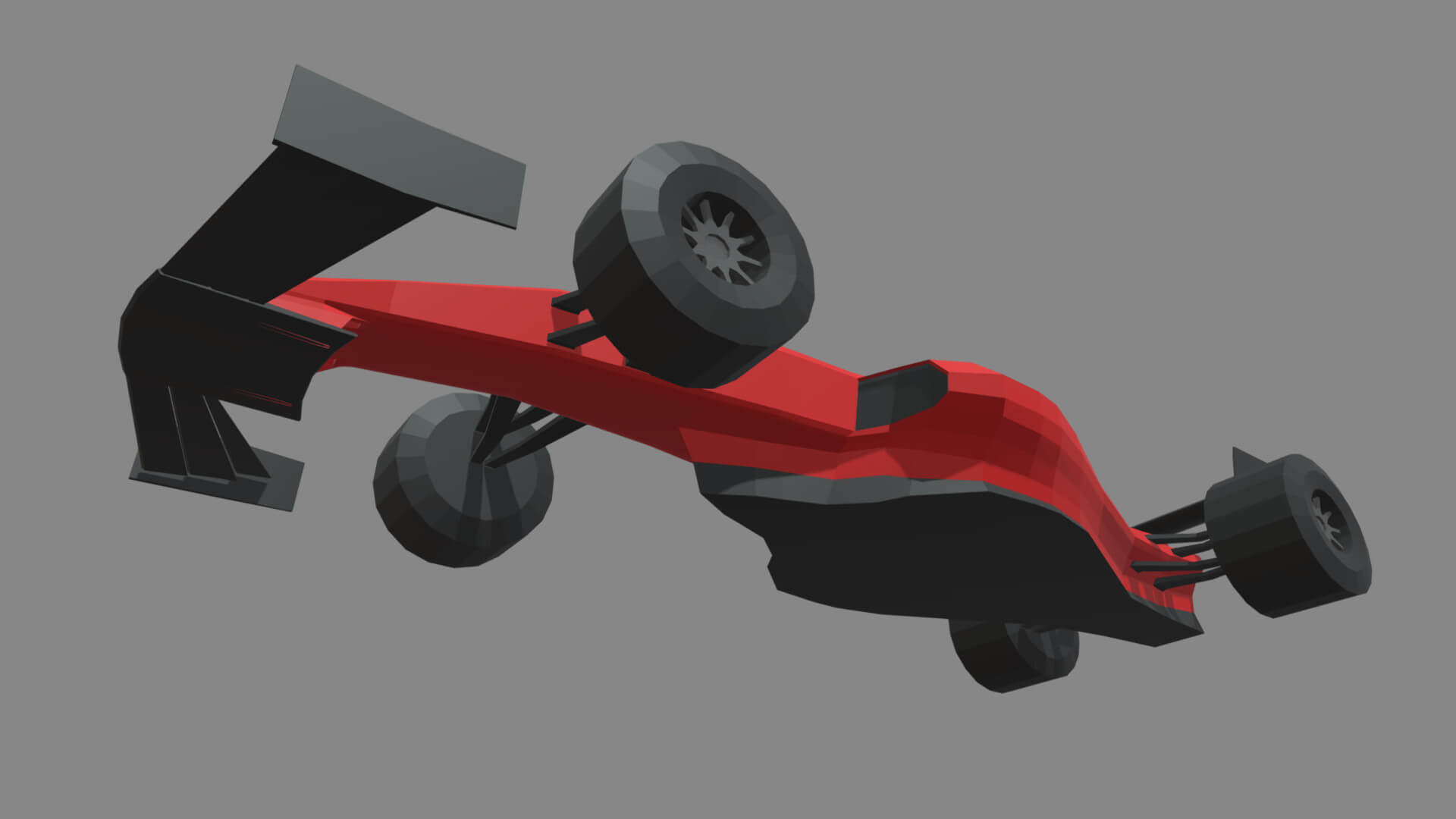 Low Level Formula Racing Low Poly Formula 1 Car 01 - 3D Model by ViperJr3D