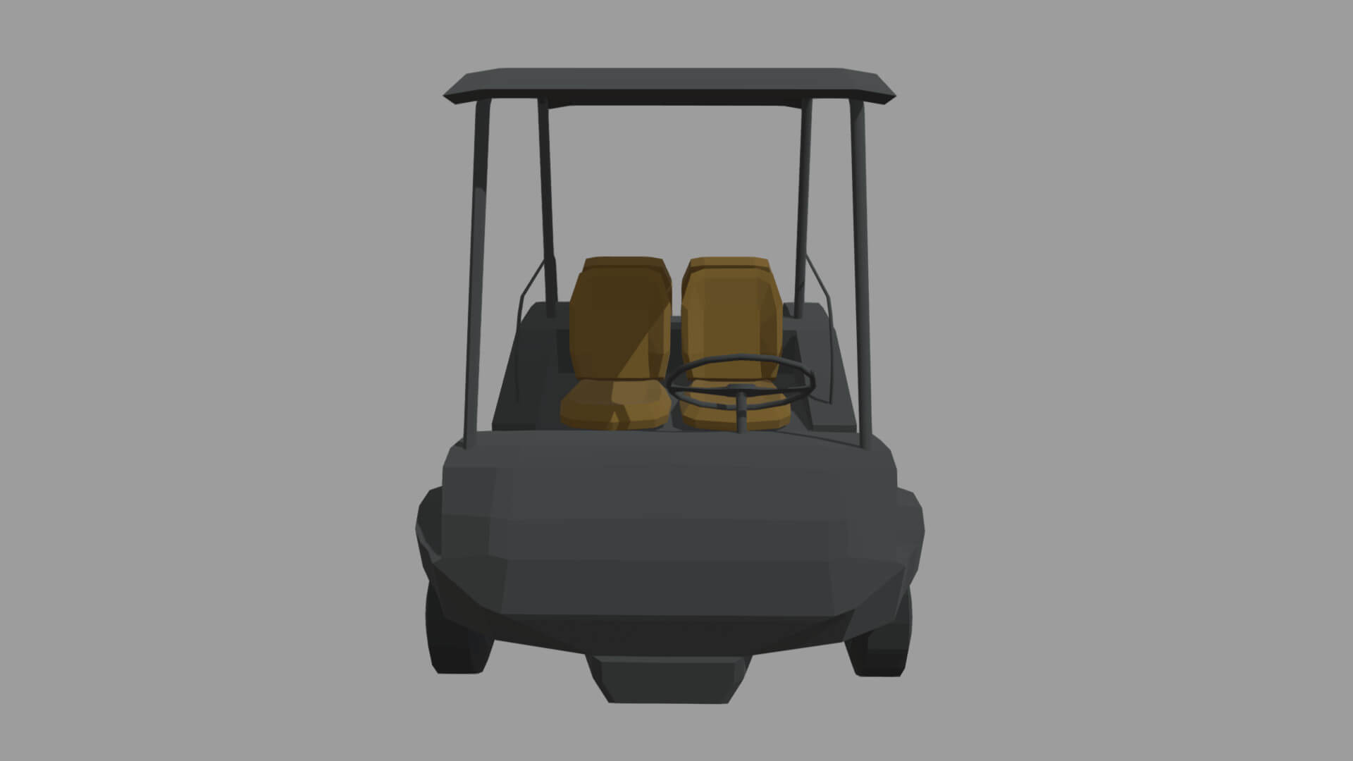 Golf Car Rvt Model Low Poly Golfing Cart 01 - 3D Model by ViperJr3D