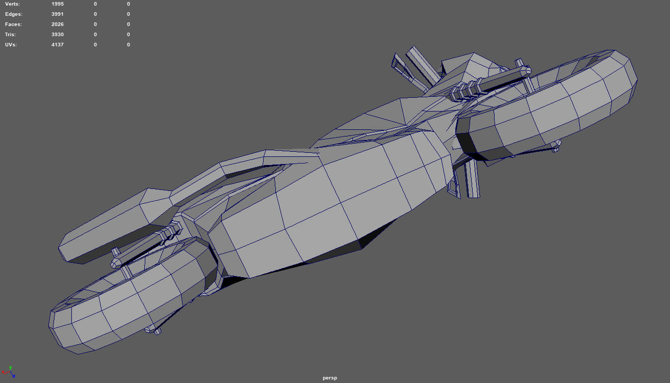 Low Poly Motorbike 05 - 3D Model by ViperJr3D