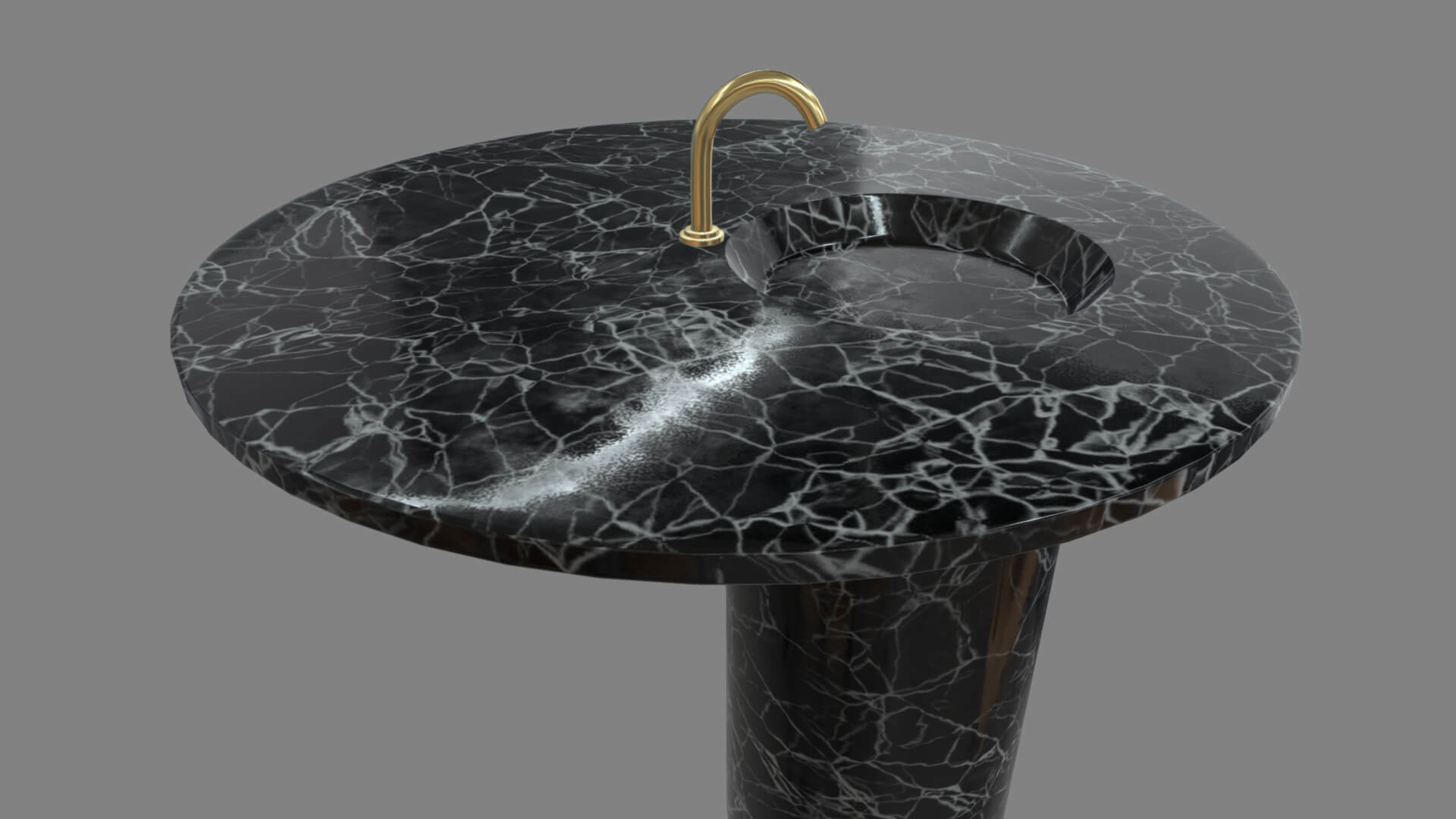 Modern Luxury Bathroom Sink - 3D Model by ViperJr3D