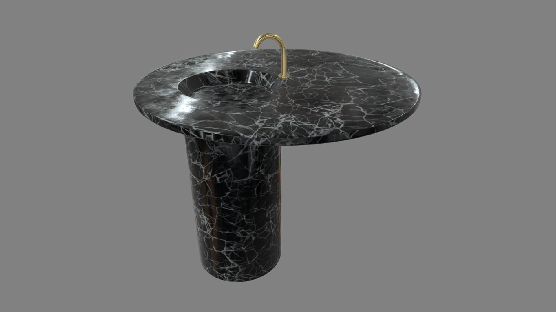 Modern Luxury Bathroom Sink - 3D Model by ViperJr3D