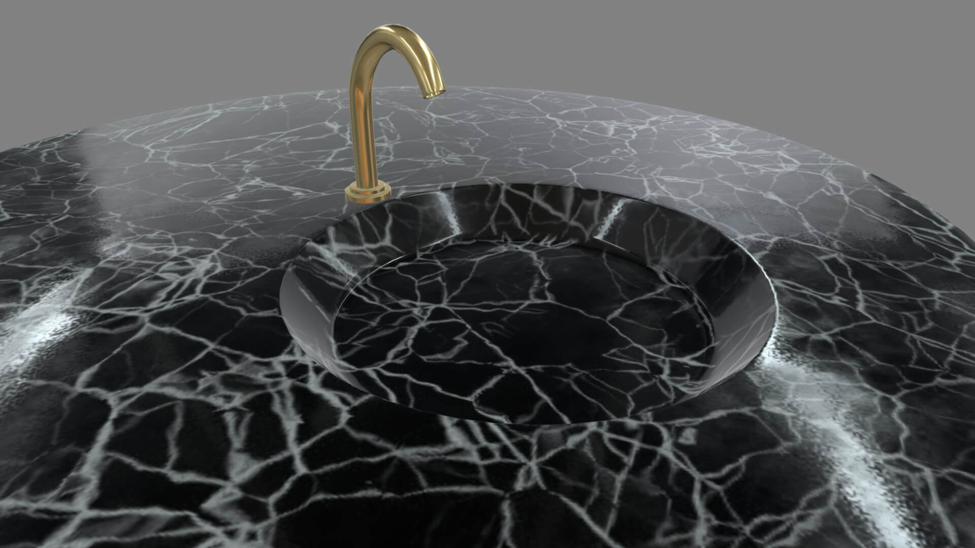 Modern Luxury Bathroom Sink - 3D Model by ViperJr3D